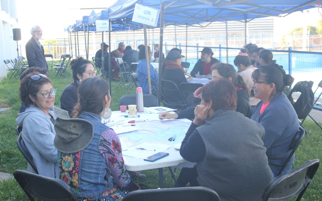 Vecinos de Nueva Aurora participaron en la planificación de su sector