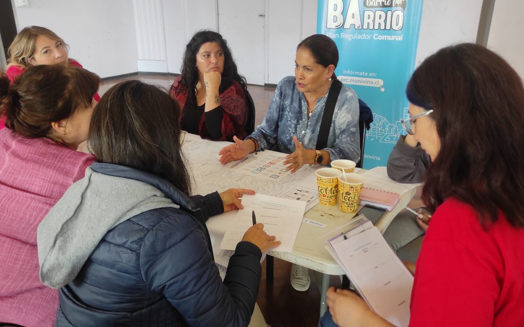 Mujeres de Viña del Mar se reunieron para seguir construyendo el Plan Regulador Comunal
