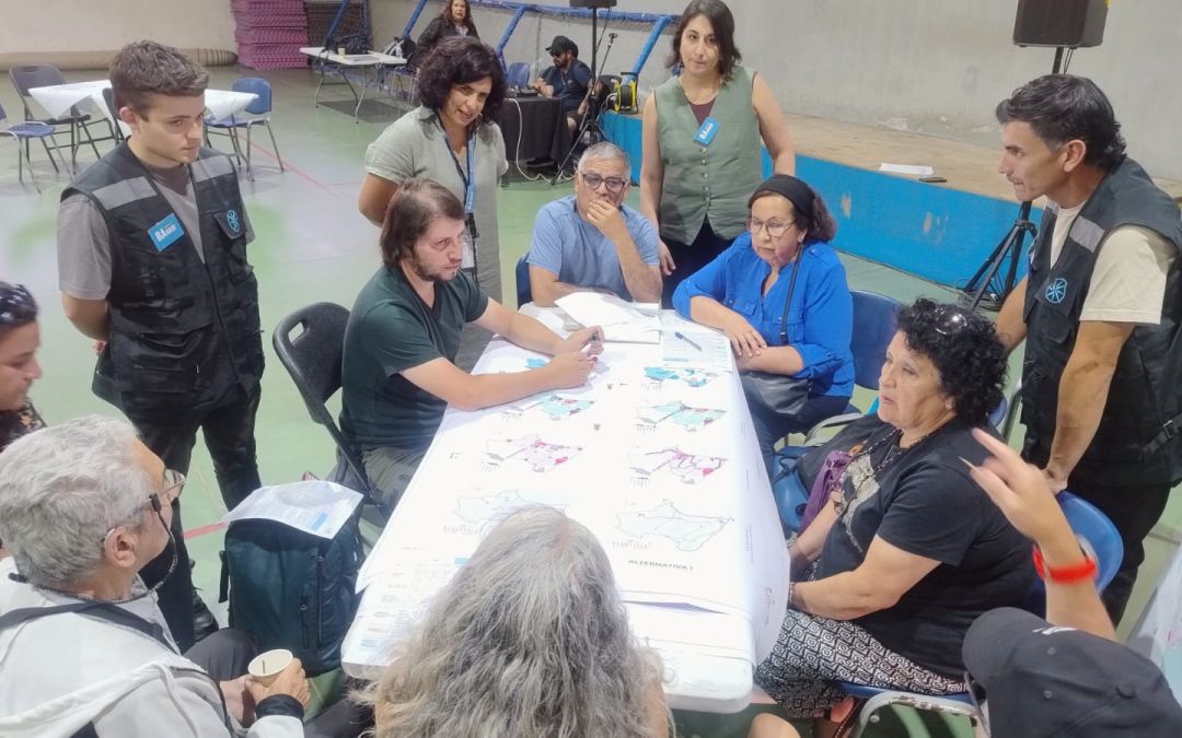 Comunidad de Gómez Carreño participó en jornada del Plan Regulador para proyectar el futuro del sector